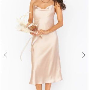 Verona Cowl Bridesmaid Dress - Champagne